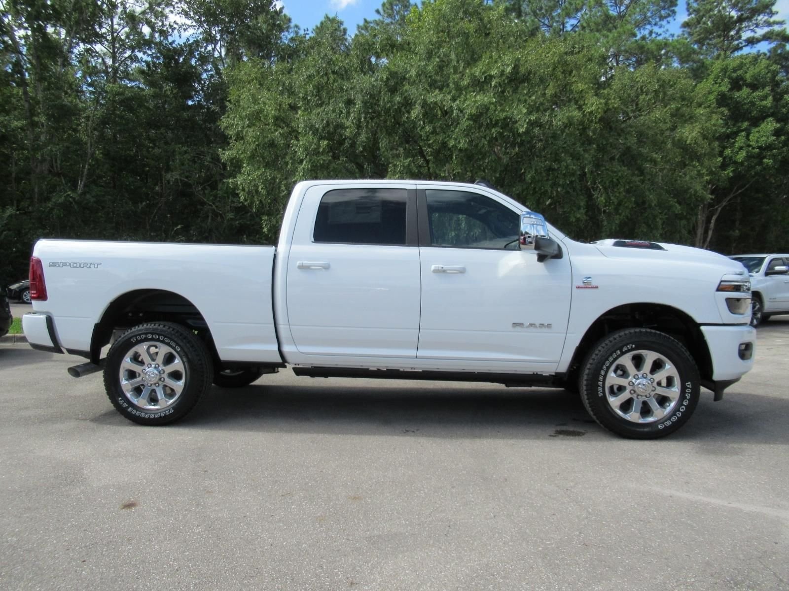 New 2027 Bright White Clear-Coat Exterior Paint RAM Laramie image 2