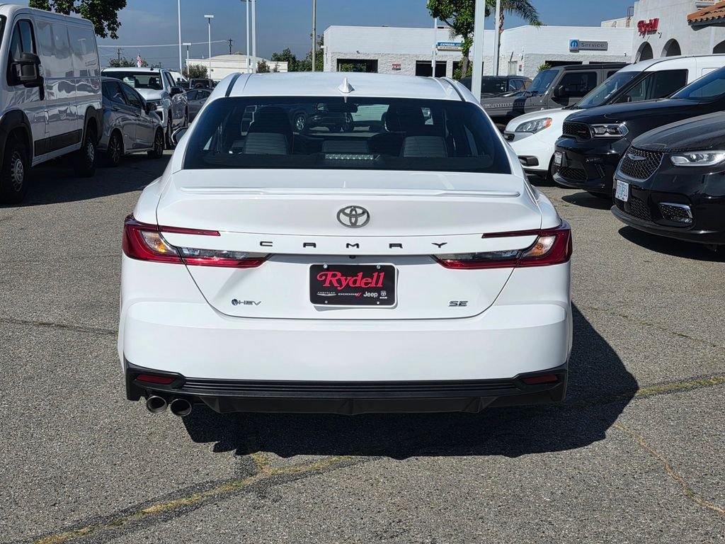 Used 2025 White Toyota SE image 7