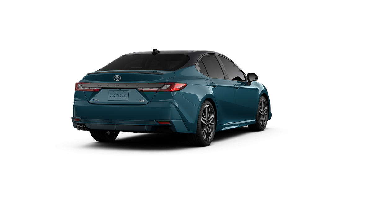 New 2026 Ocean Gem with Midnight Black Metallic roof Toyota XSE image 46