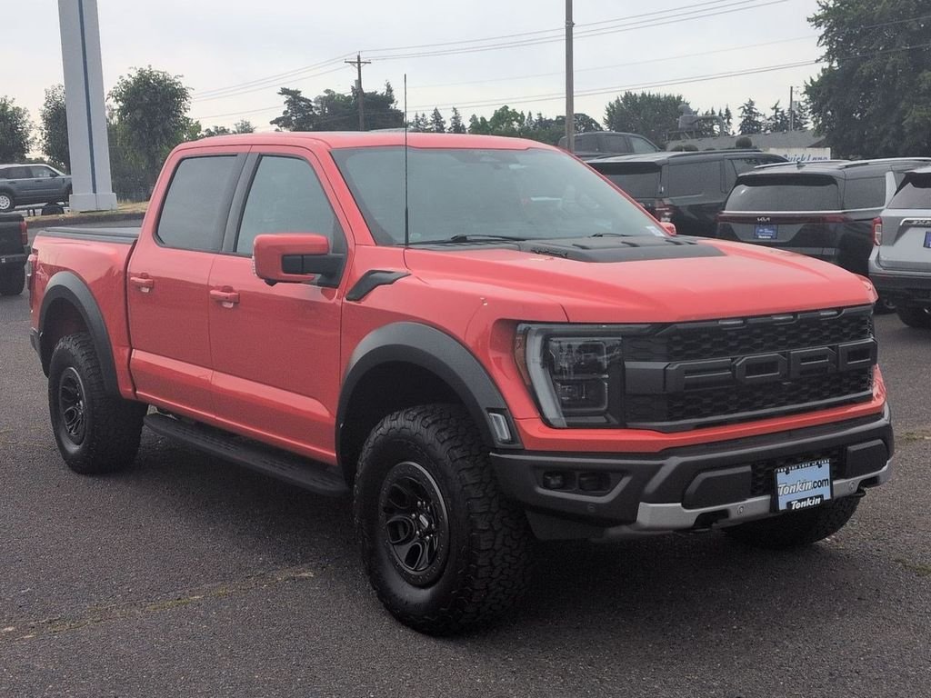 Used 2022 Orange Metallic Ford Raptor image 7