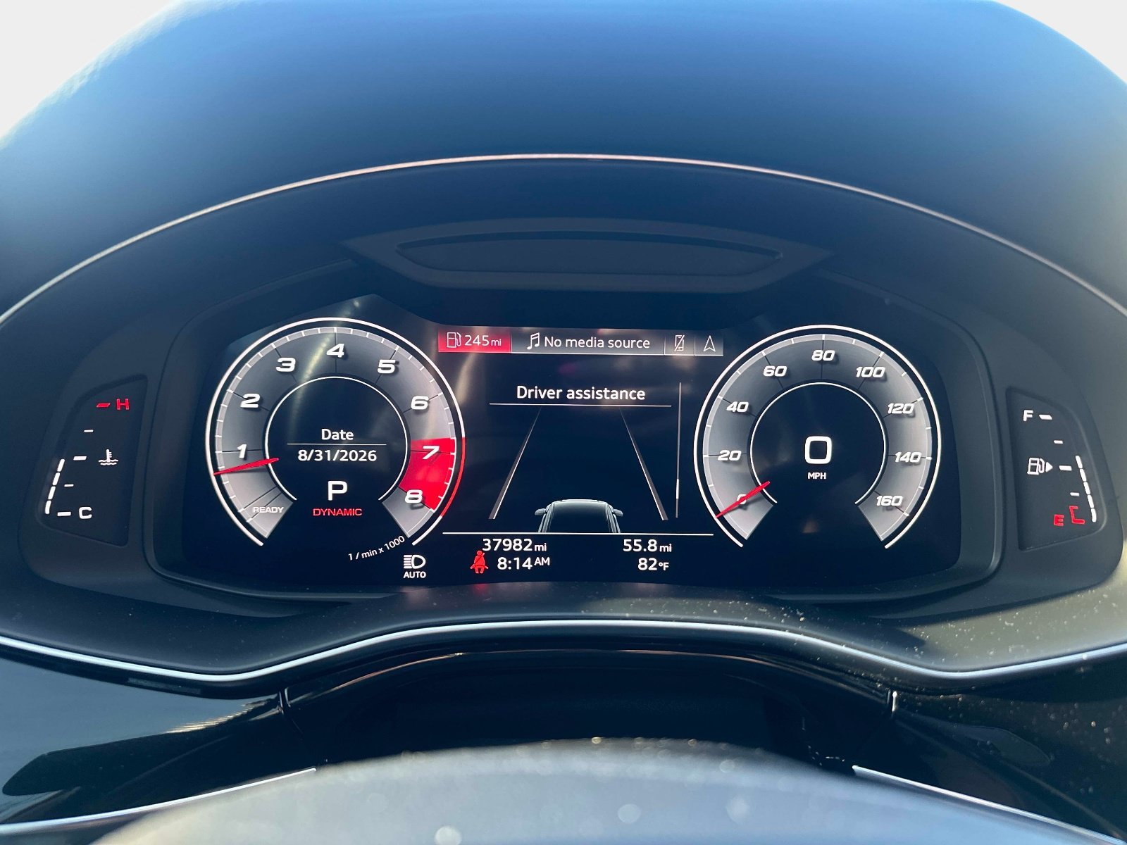 Used 2023 Daytona Gray Pearl Effect Audi Prestige image 12