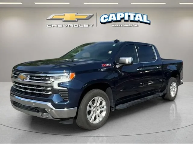 Used 2022 Northsky Blue Metallic Chevrolet LTZ image 1