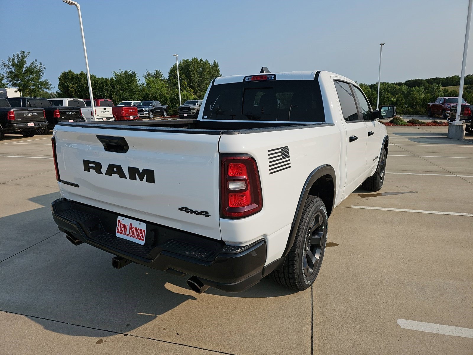 New 2026 Bright White Clearcoat Ram Big Horn image 5