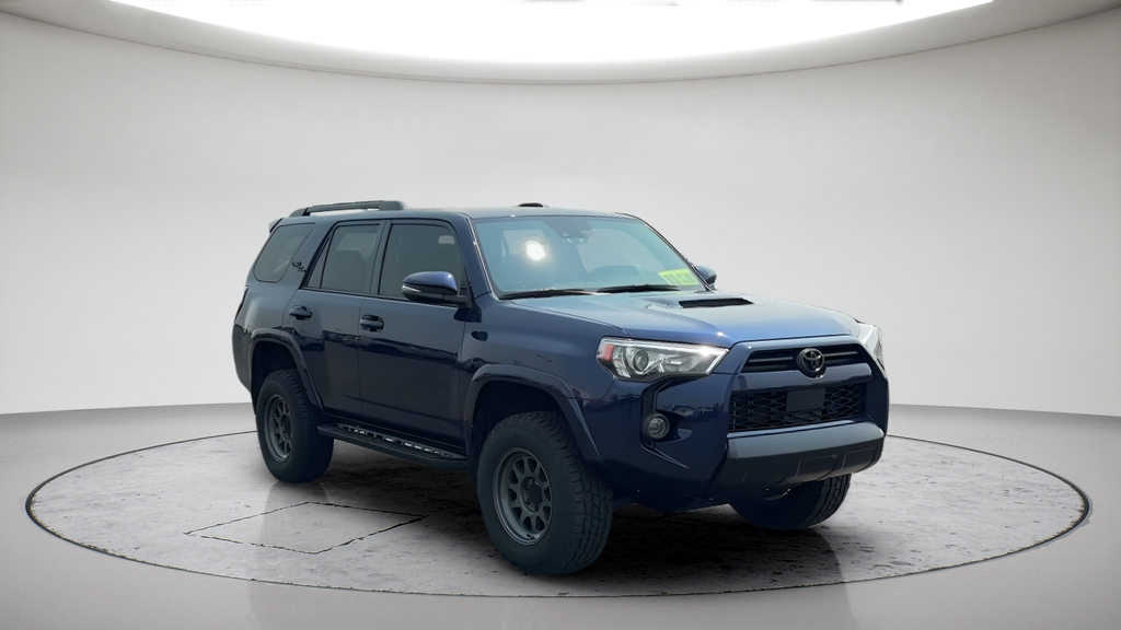 Used 2022 Blue Toyota TRD Off-Road Premium image 5