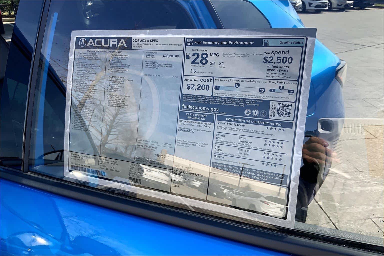 New 2026 BA Acura w/A-Spec Package image 22