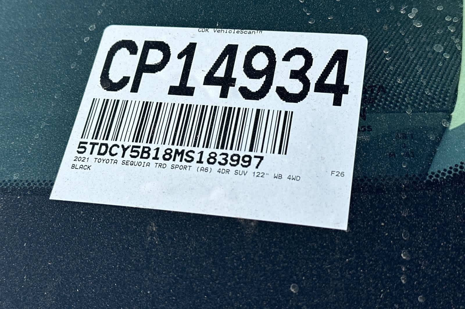 Certified Used 2021 Super White Toyota TRD Sport image 3