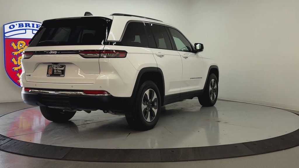 Used 2024 Bright White Clearcoat Jeep 4xe image 5
