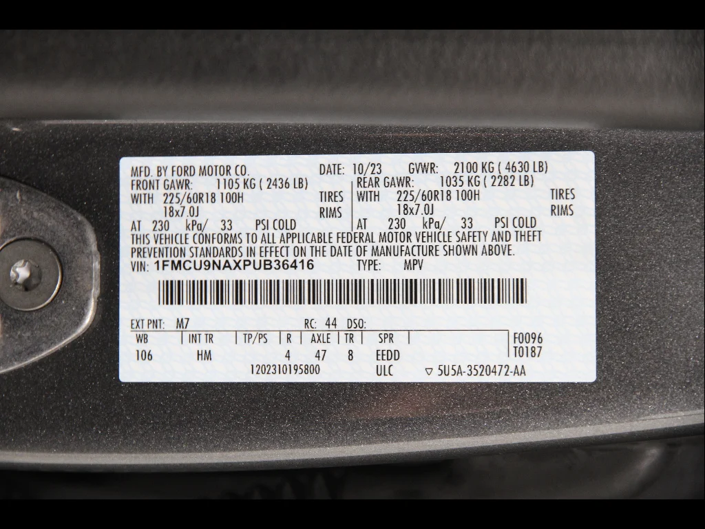 Certified Used 2023 Carbonized Gray Ford ST-Line Select image 23
