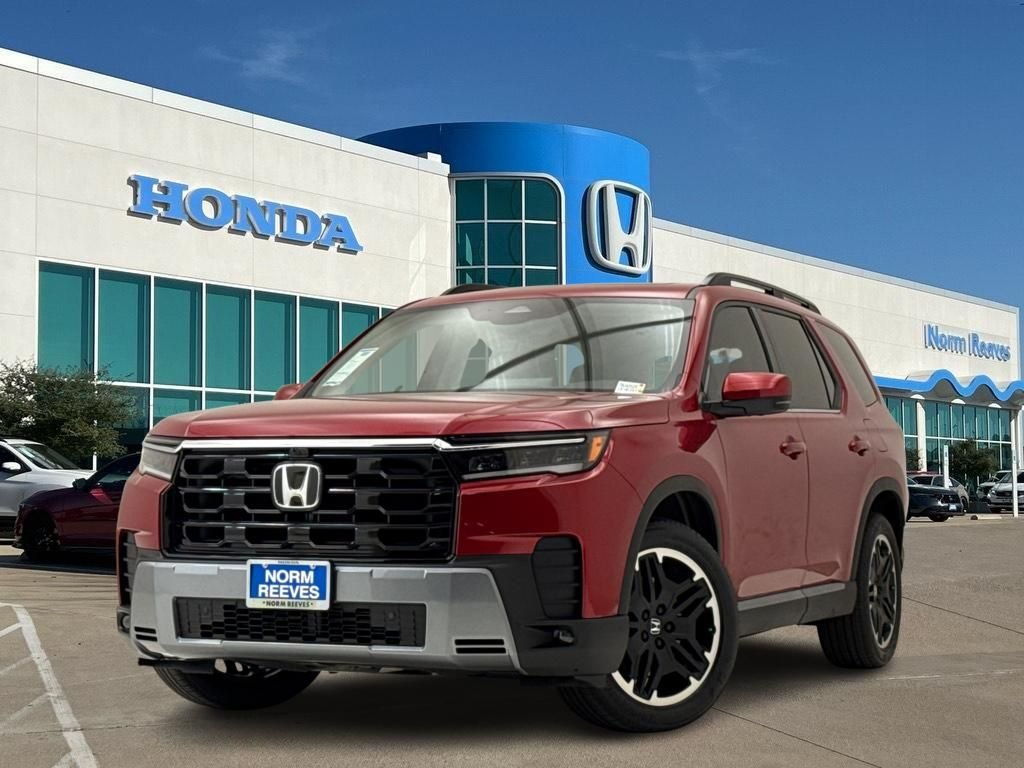 New 2026 Radiant Red Metallic II Honda TRG image 1