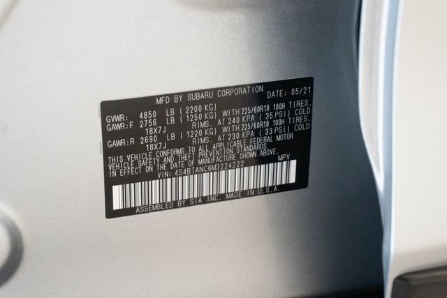 Used 2021 Silver Subaru Limited image 35