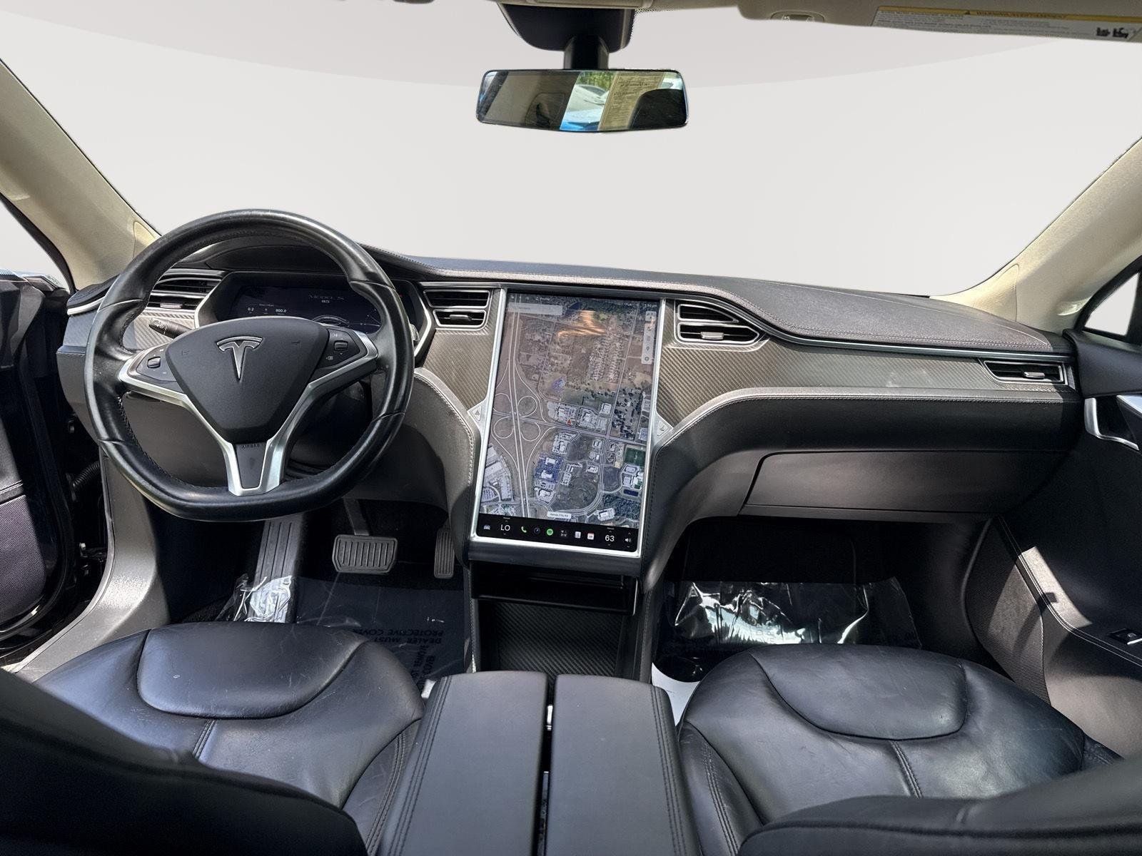 Used 2014 Black Tesla 85 image 23