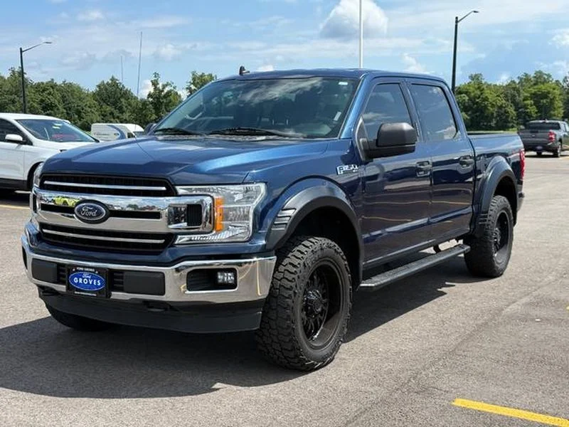 Used 2020 Blue Jeans Metallic Ford XLT image 9
