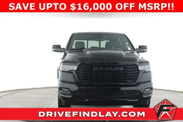New 2026 Diamond Black Crystal Pearl-Coat Exterior Paint RAM Laramie image 12