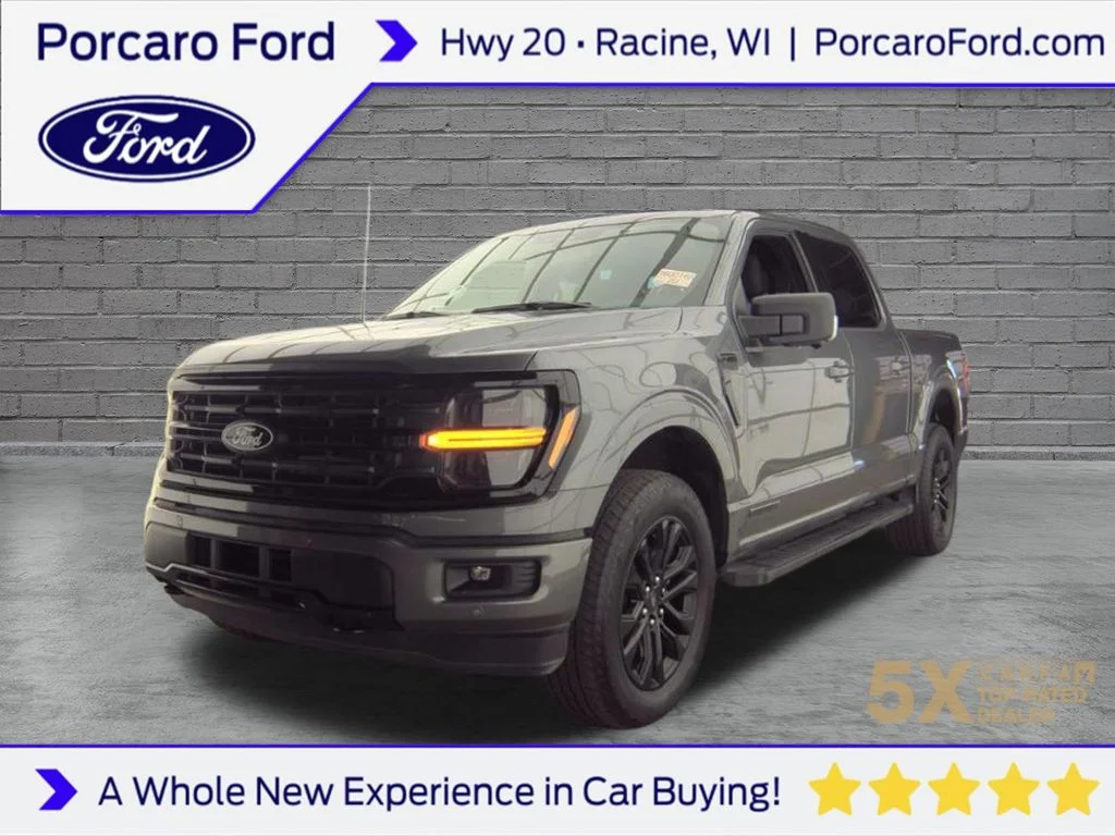 Used 2024 Gray Metallic Ford XLT image 1