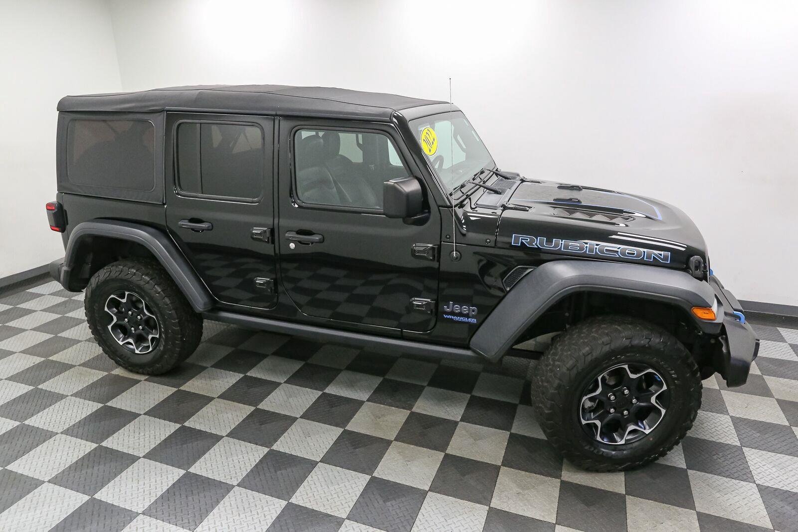 Used 2022 Black Clearcoat Jeep Unlimited Rubicon image 6