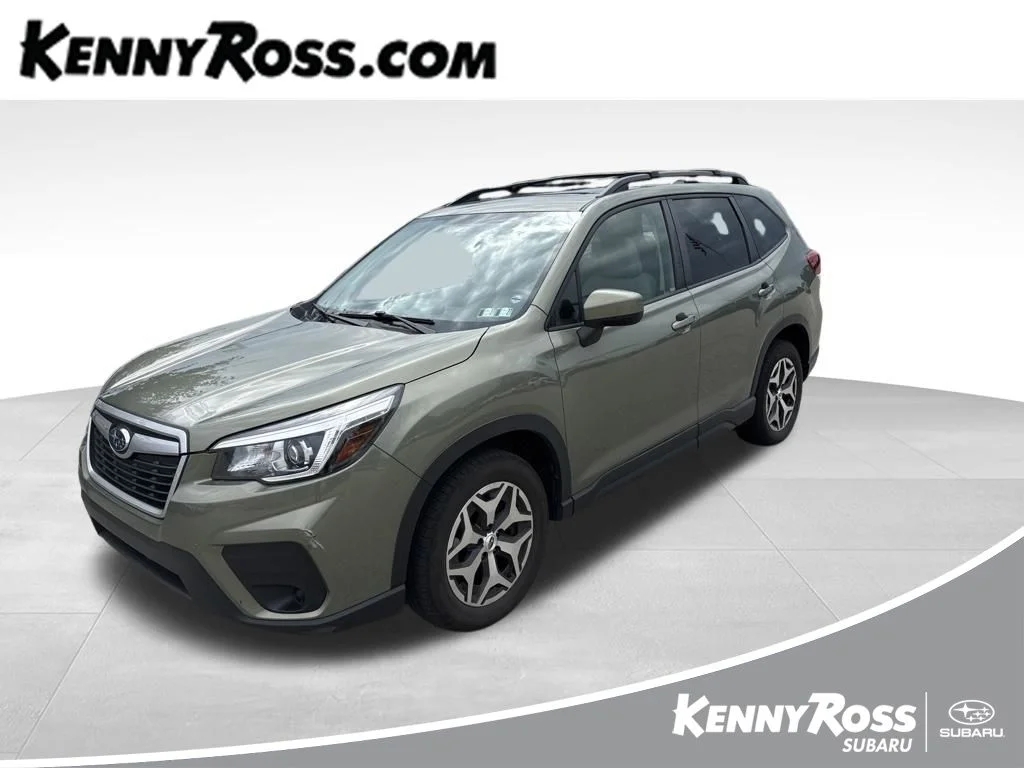 Used 2020 Green Subaru Premium image 1