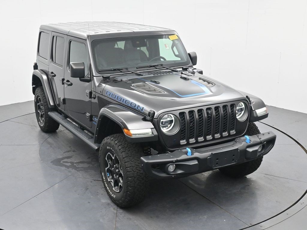 Used 2021 Granite Crystal Metallic Clearcoat Jeep Unlimited Rubicon image 19