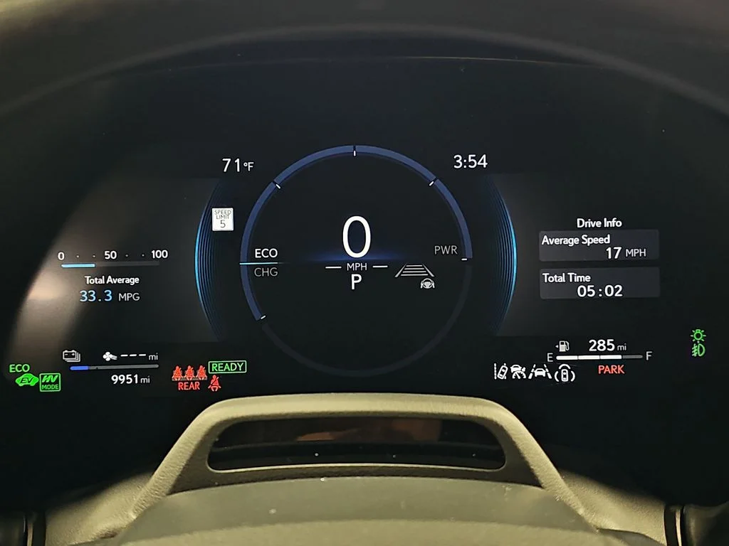 Certified Used 2025 CLOUDBURST GRAY Lexus 450h+ Luxury image 17