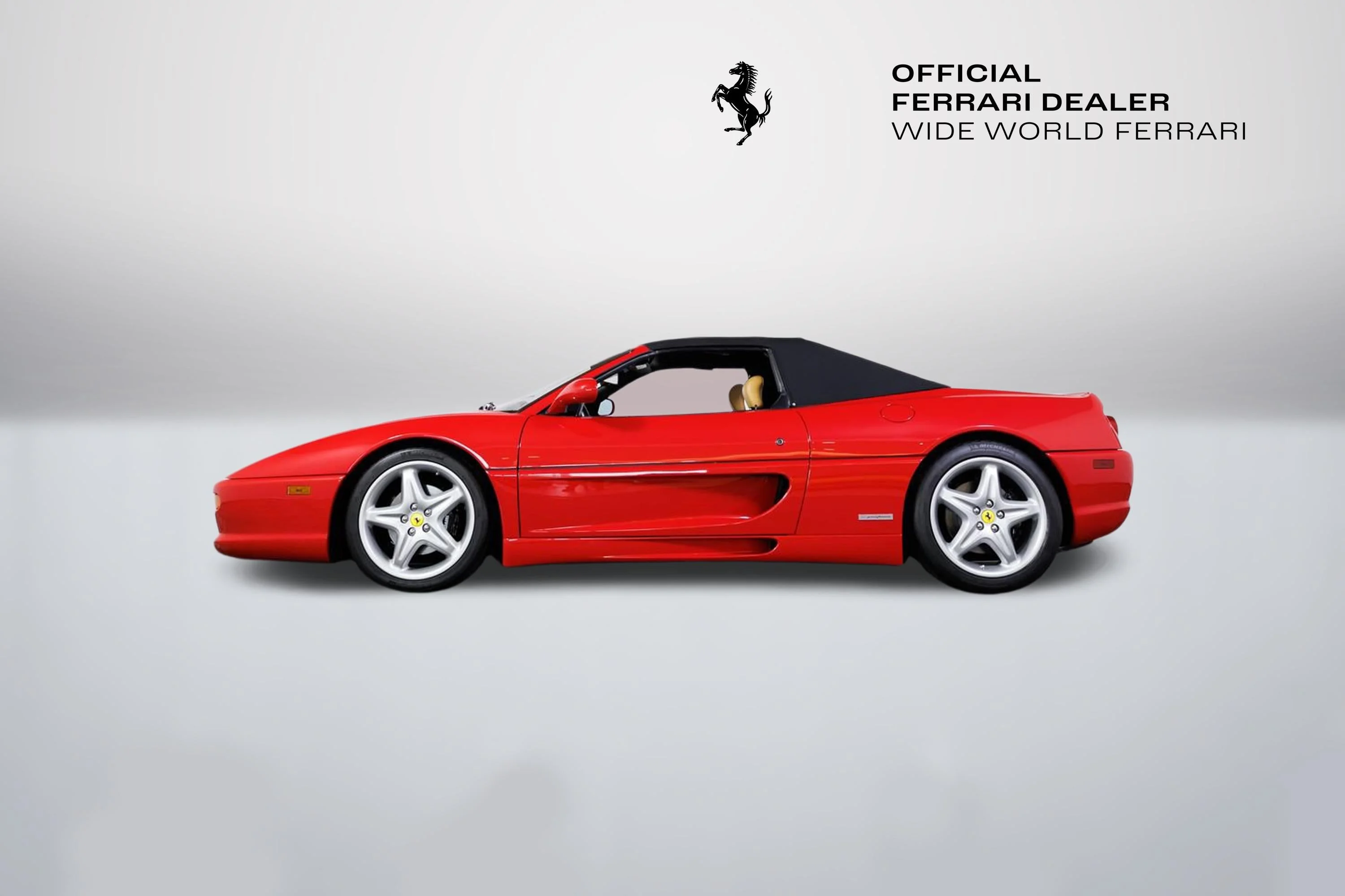 Used 1996 Rosso Corsa Ferrari Spider OEM Manual image 7