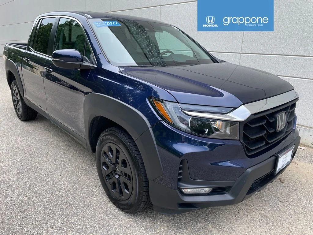 Used 2022 Obsidian Blue Pearl Honda AWD RTL image 1