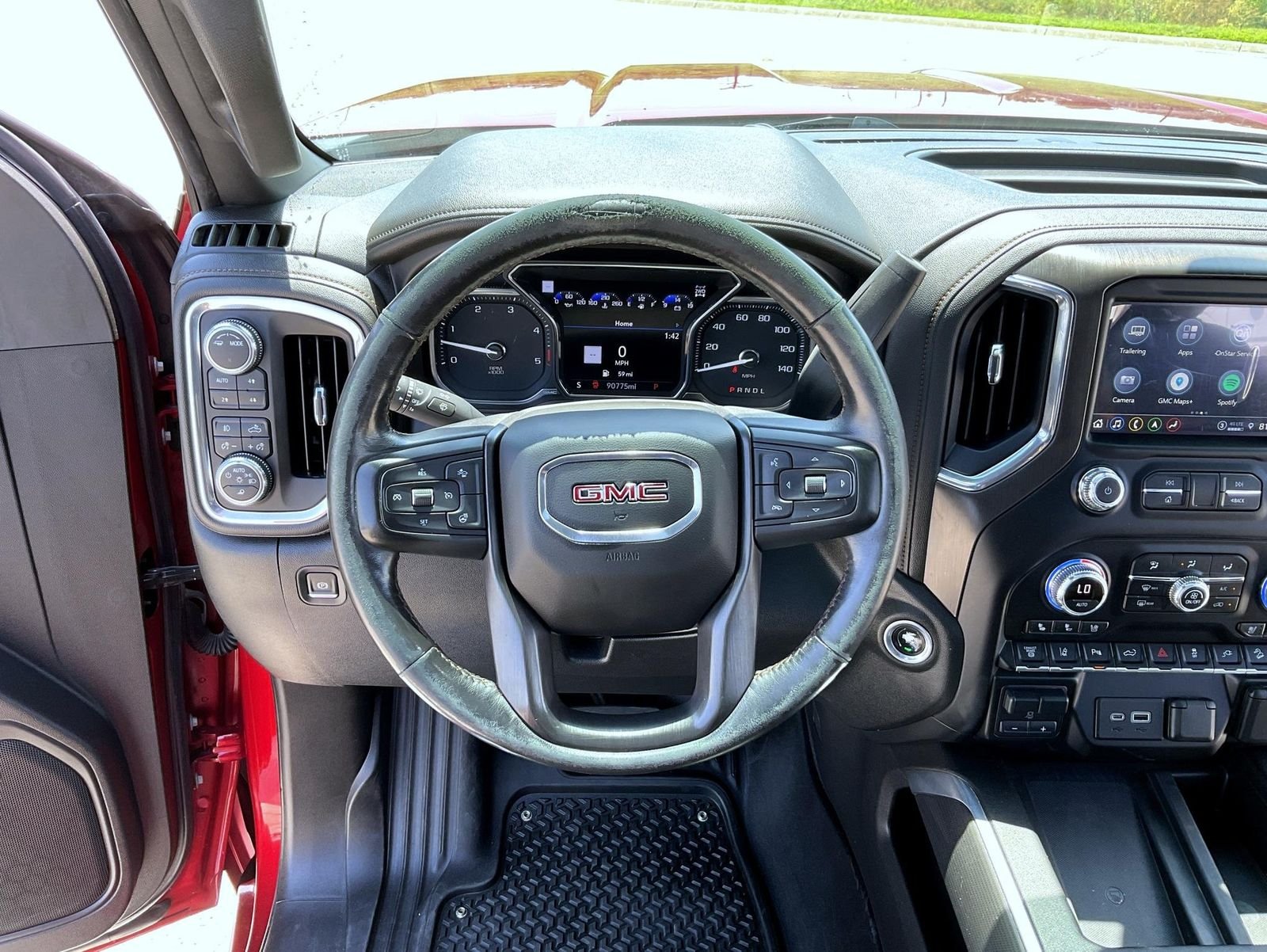 Used 2021 Red GMC AT4 image 11
