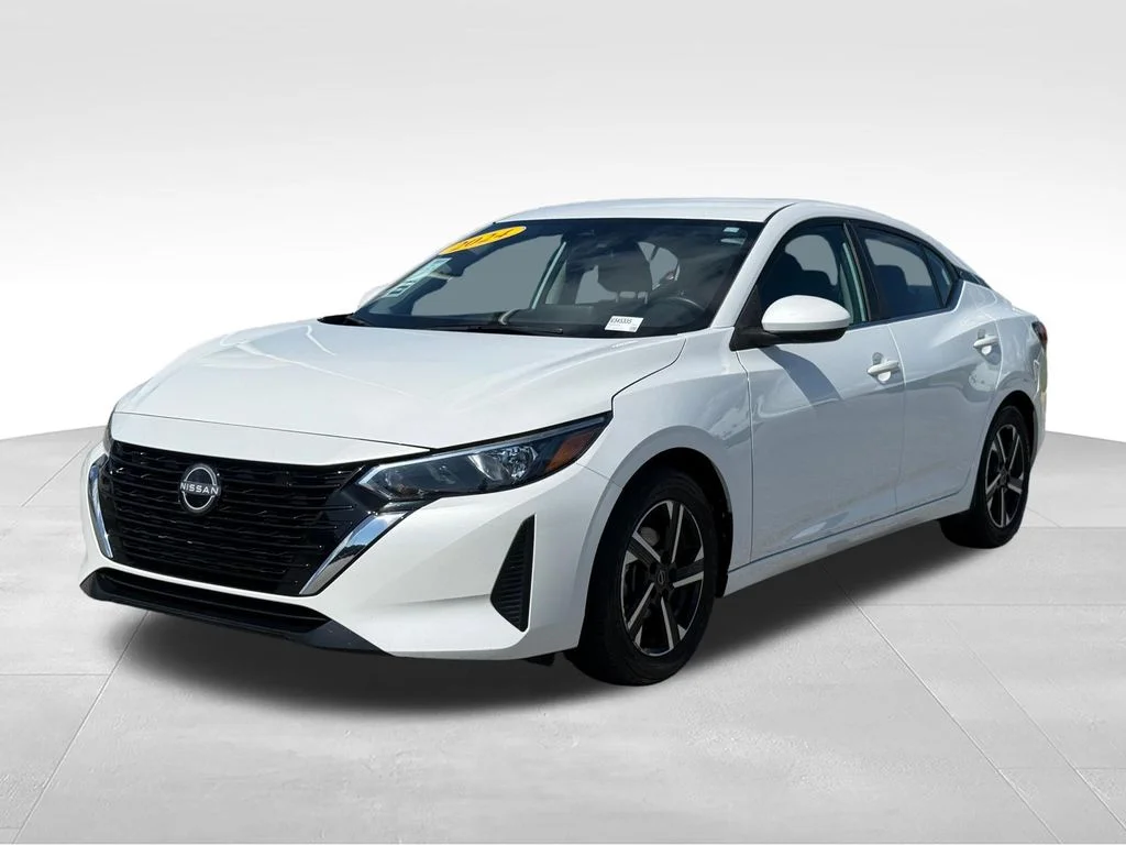 Used 2024 White Nissan SV image 1