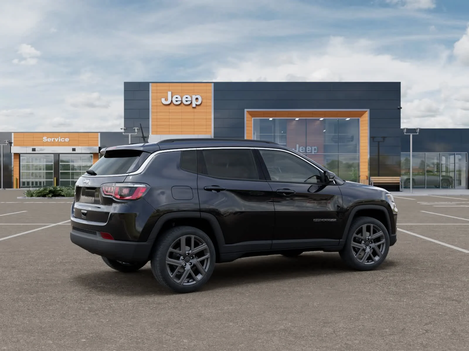 New 2026 Diamond Black Crystal Pearlcoat Jeep Limited Altitude image 4