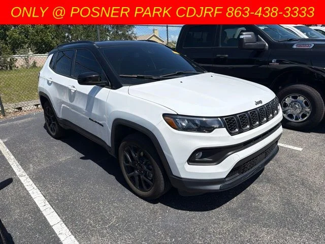 Used 2024 White Jeep Latitude image 1
