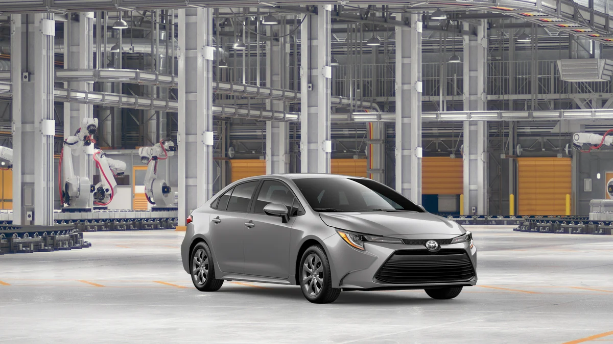 New 2026 Classic Silver Metallic Toyota LE image 15