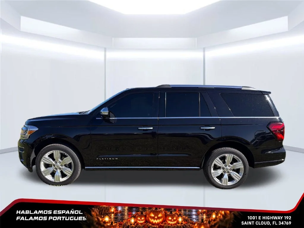 Used 2024 Black Ford Platinum image 2