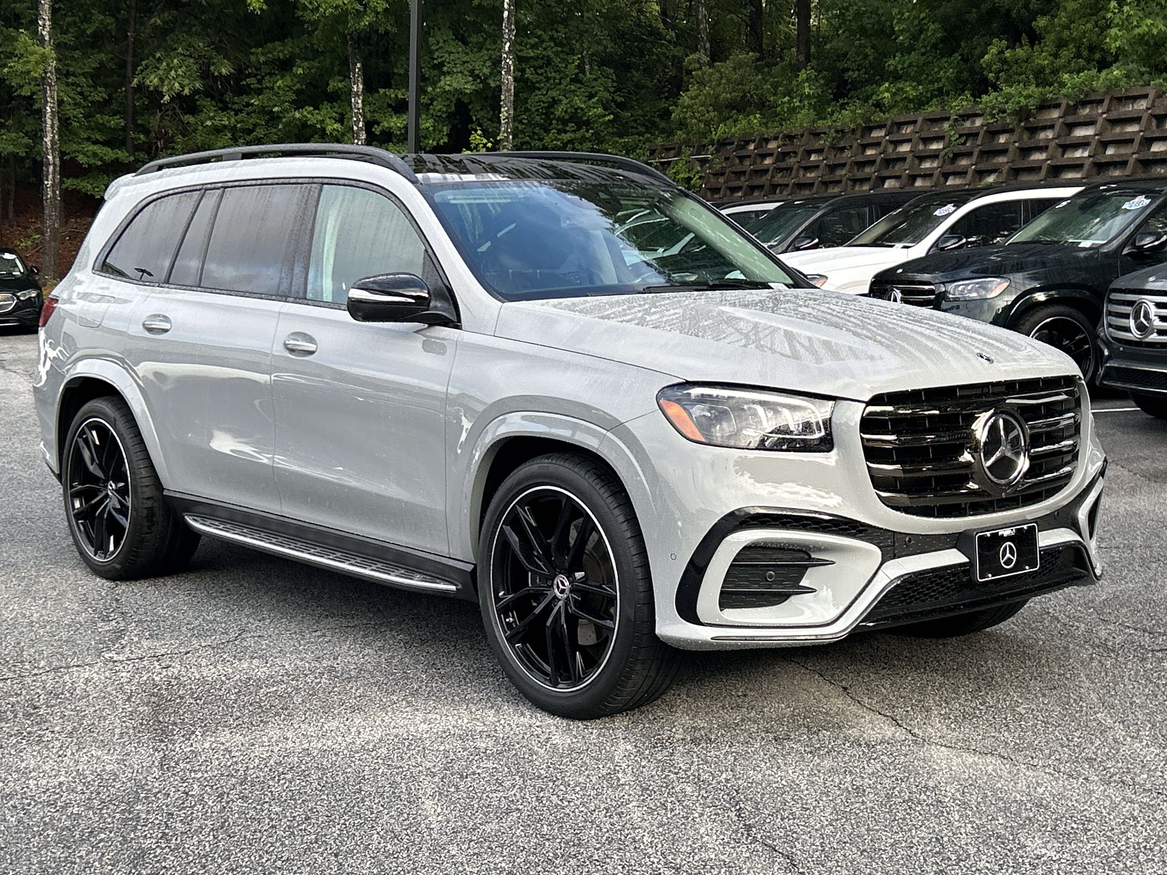 Certified Used 2024 MANUFAKTUR Alpine Grey Mercedes-Benz GLS 580 4MATIC® SUV image 4