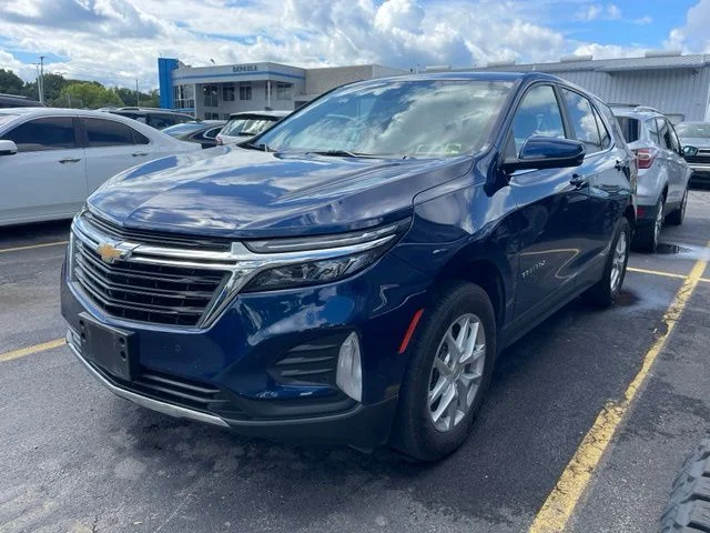 Certified Used 2022 Blue Chevrolet  image 3