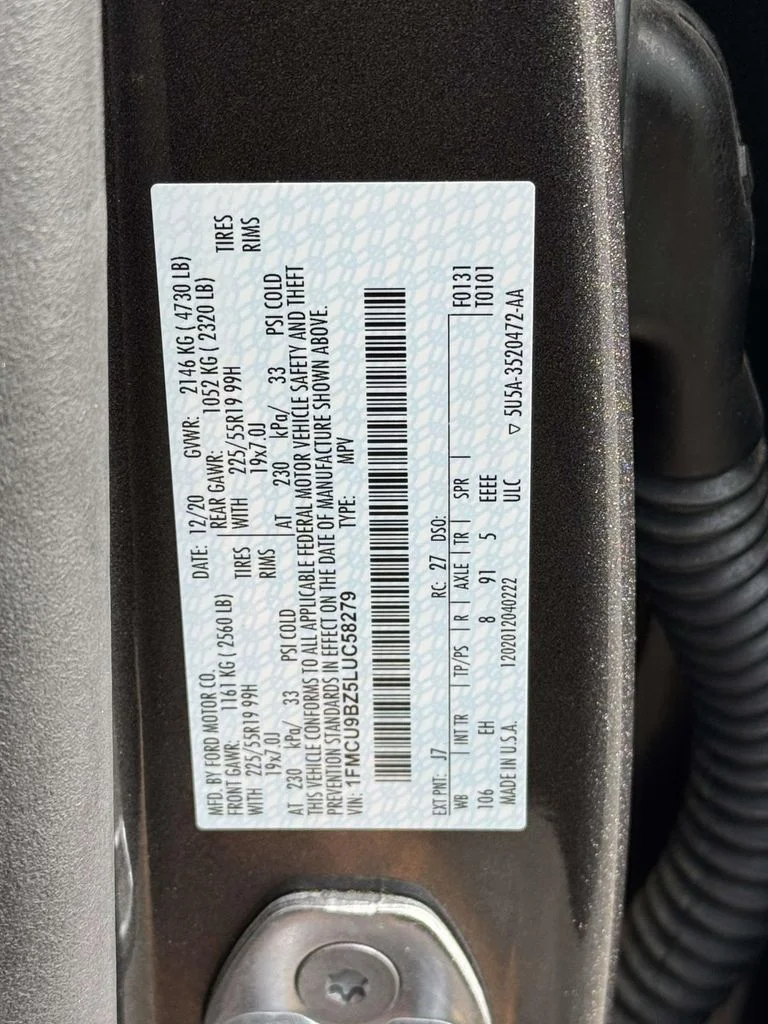 Used 2020 Gray Ford SE Sport image 30