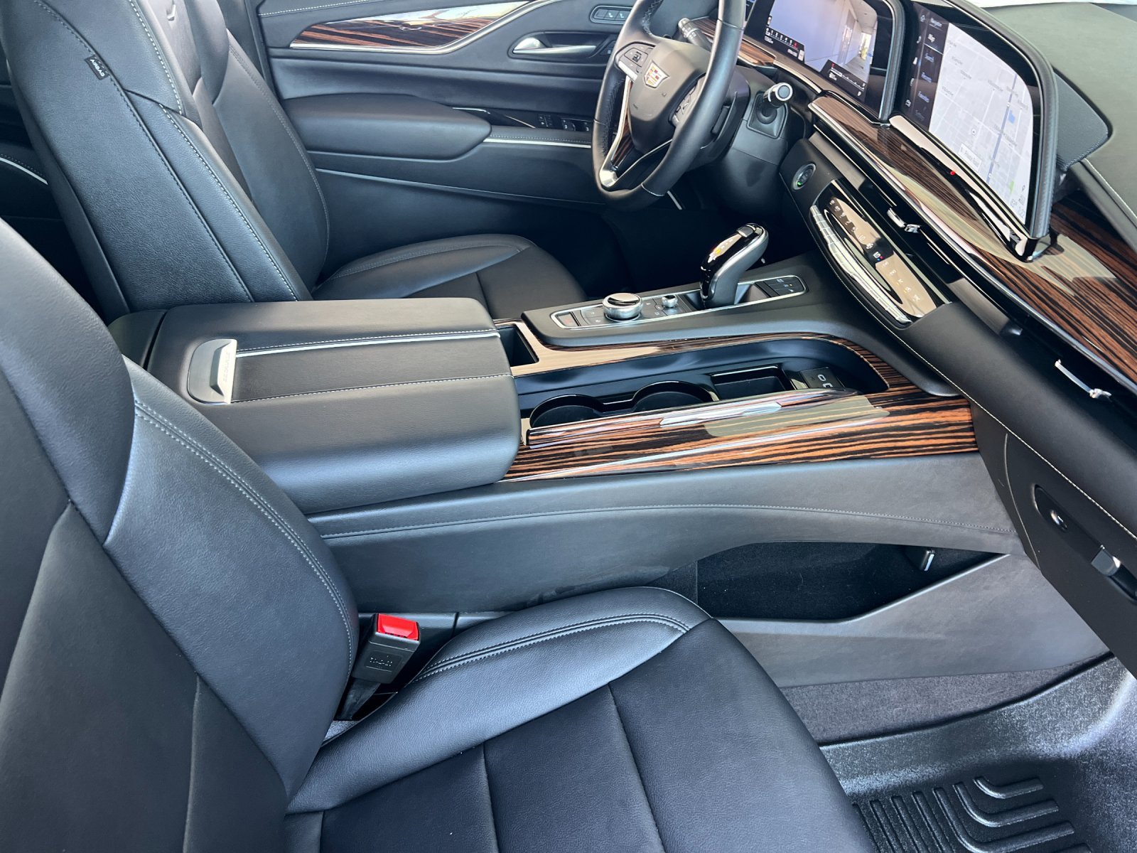 Used 2024 Galactic Gray Metallic Cadillac Luxury image 16