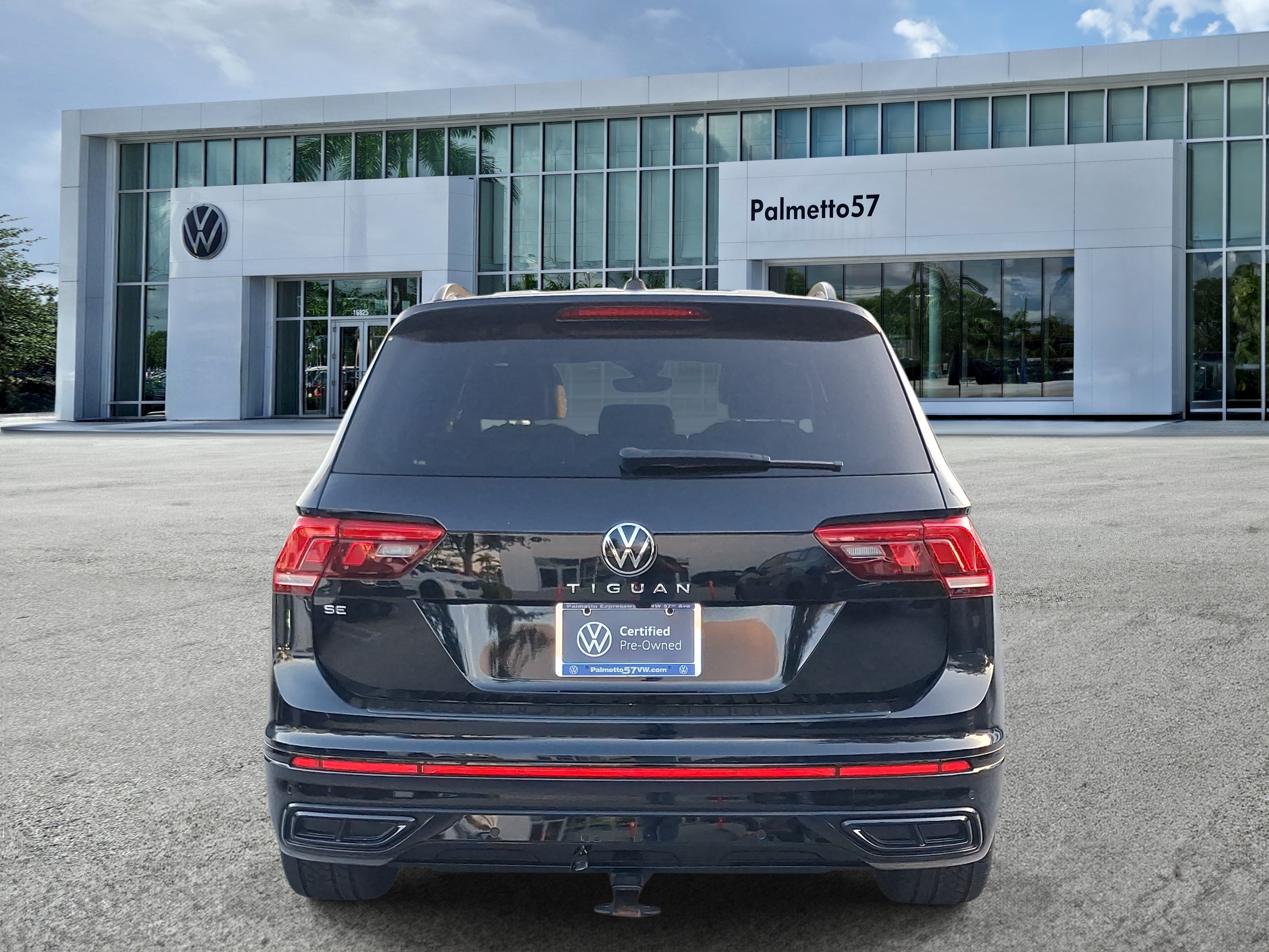 Certified Used 2023 Black Volkswagen 2.0T SE R-Line Black image 5