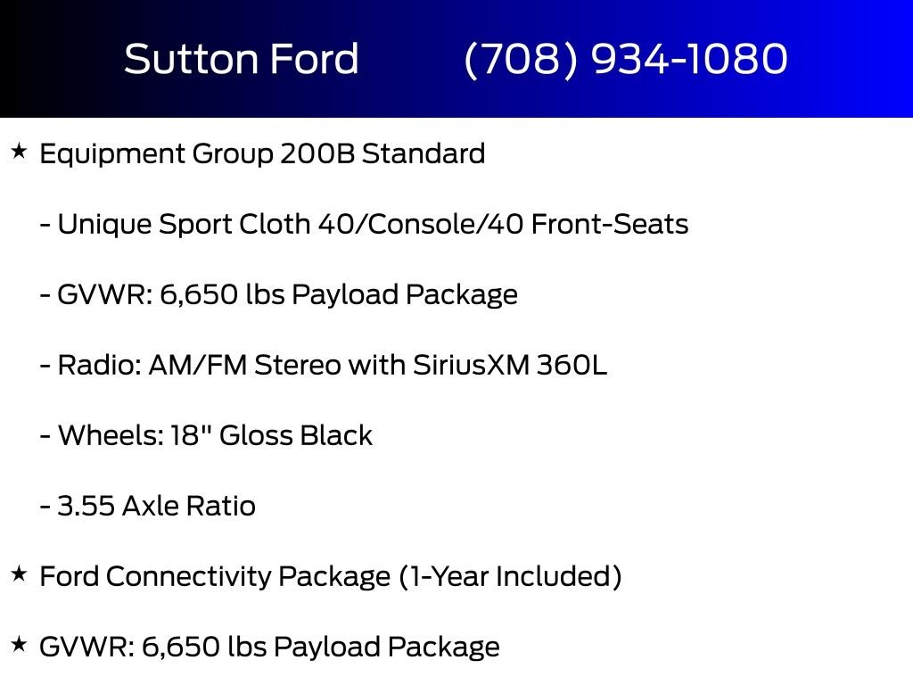 New 2026 Agate Black Metallic Ford STX® image 5