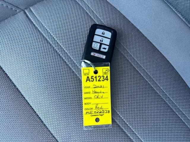 Used 2021 Red Honda AWD EX image 32