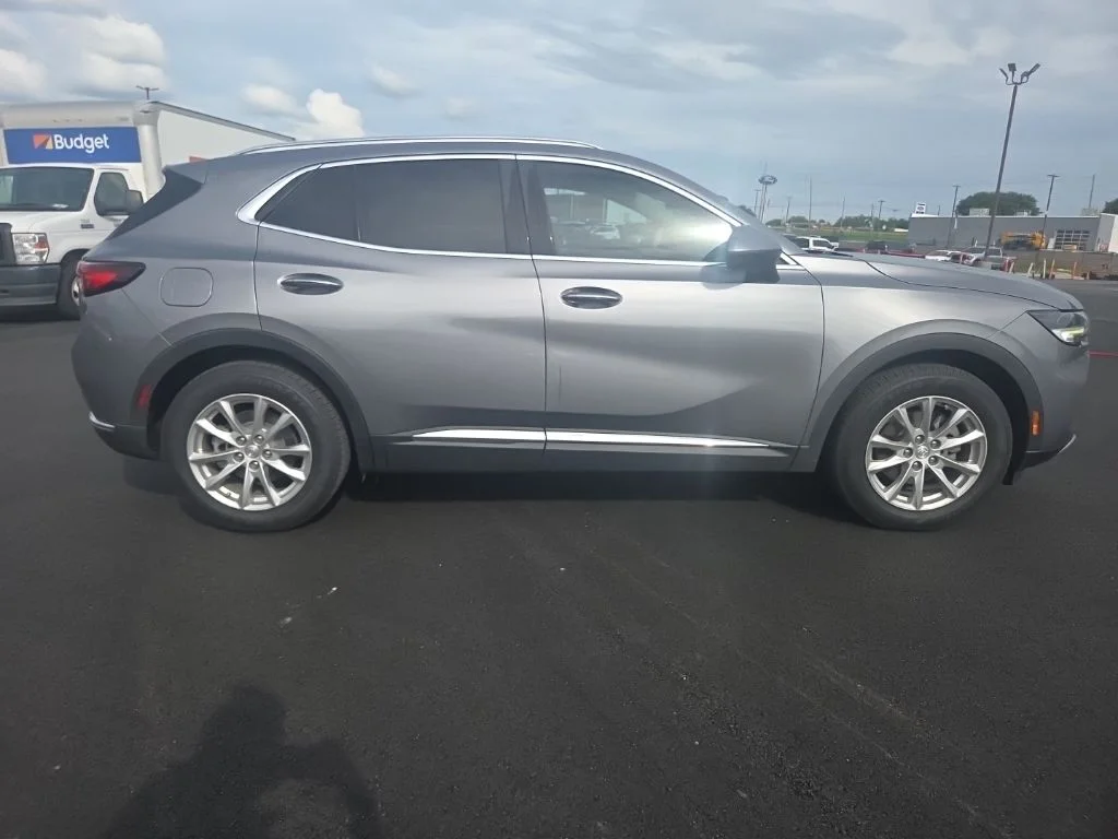 Used 2021 Satin Steel Gray Metallic Buick Preferred image 11