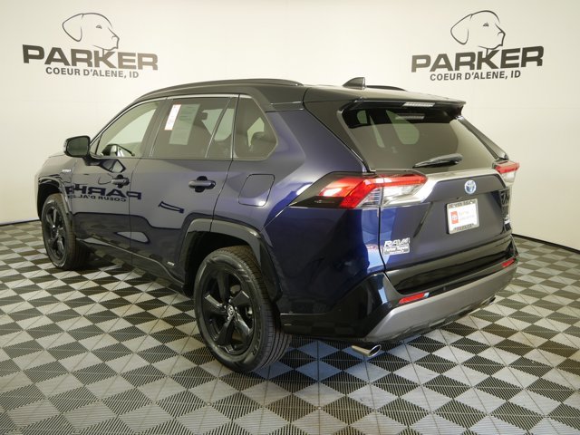 Certified Used 2020 Blue Print w/Midnight Black Roof Toyota Hybrid XSE w/ Technology Pkg & Weather Pkg image 7