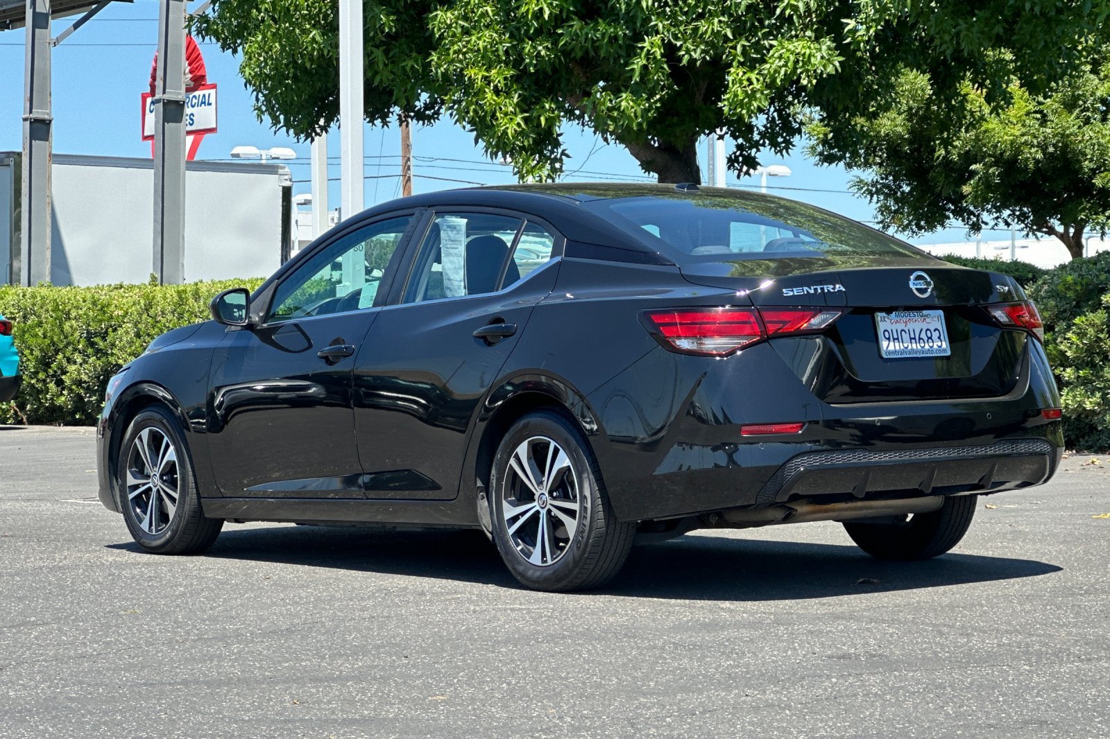 Certified Used 2023 Super Black Nissan SV image 6