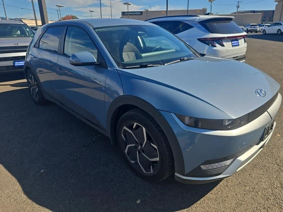 Certified Used 2024 Lucid Blue Hyundai SEL image 2
