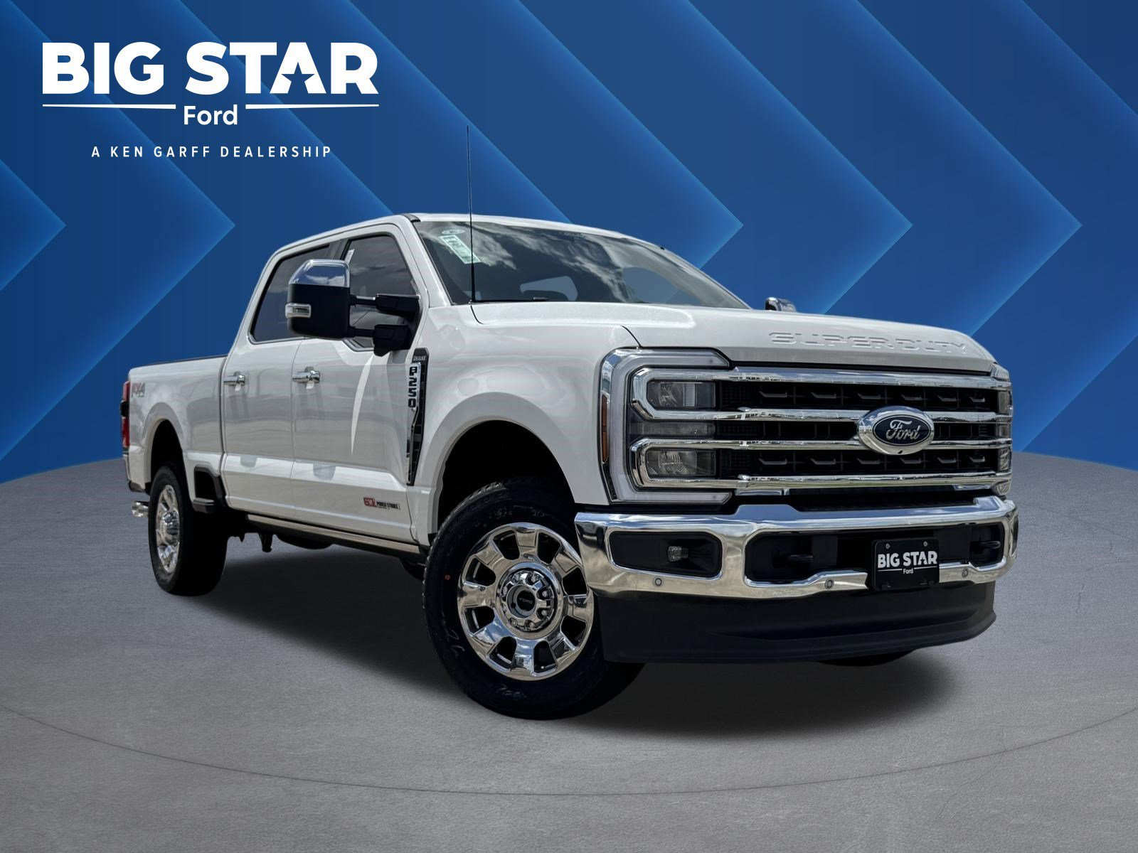 New 2026 Star White Metallic Tri-Coat Ford King Ranch image 1