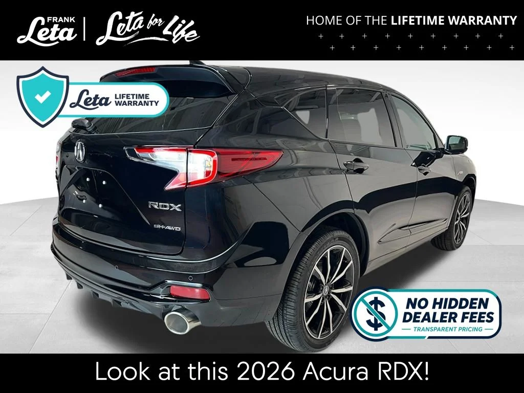 New 2026 Majestic Black Pearl Acura A-Spec Advance Package image 9