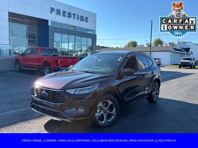 Certified Used 2023 Cinnabar Red Ford ST-Line image 1