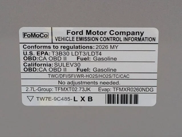 New 2026 Iconic Silver Metallic Ford XLT image 58