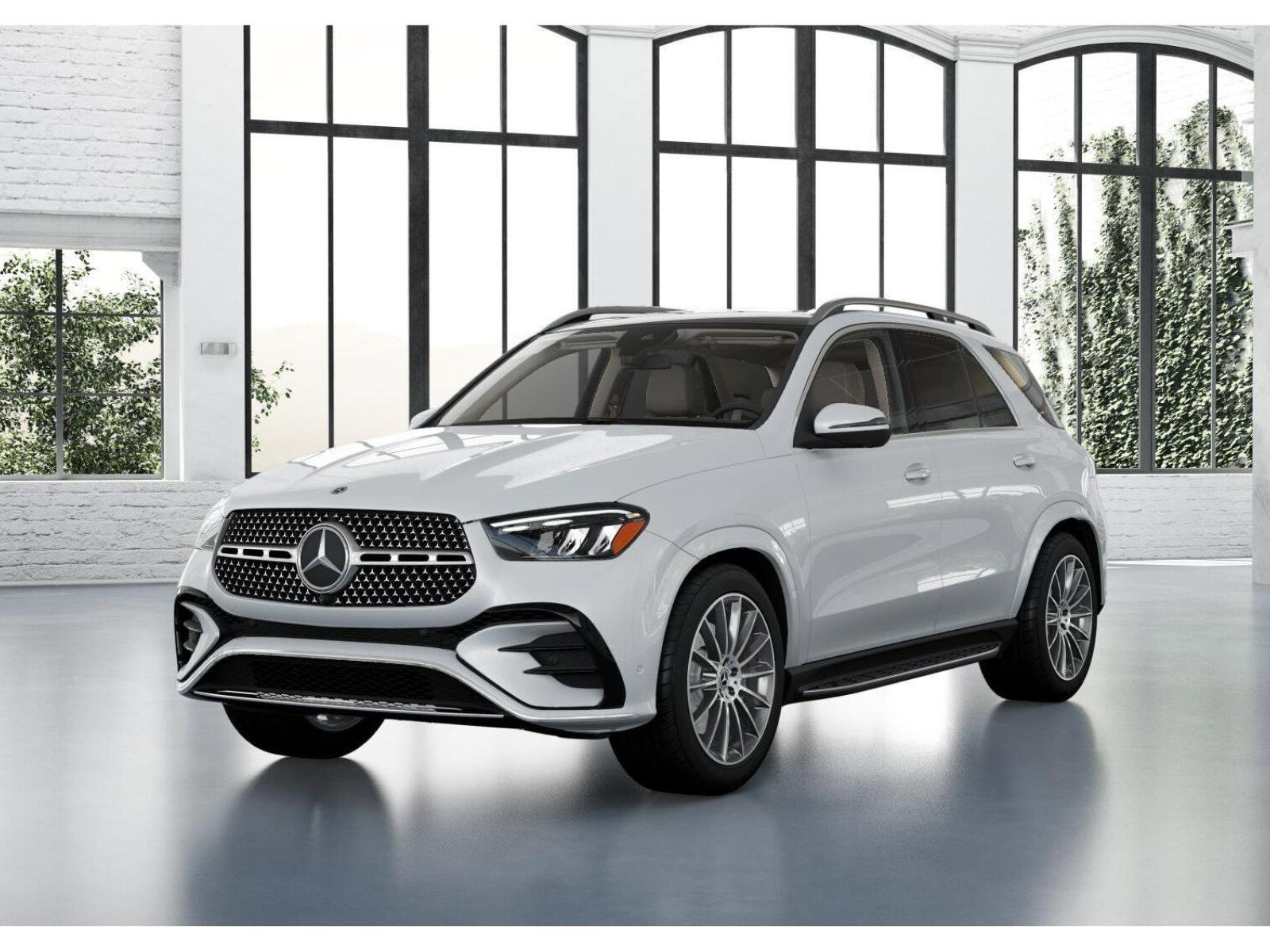 New 2026 MANUFAKTUR Moonlight White Metallic Mercedes-Benz GLE 350 image 40