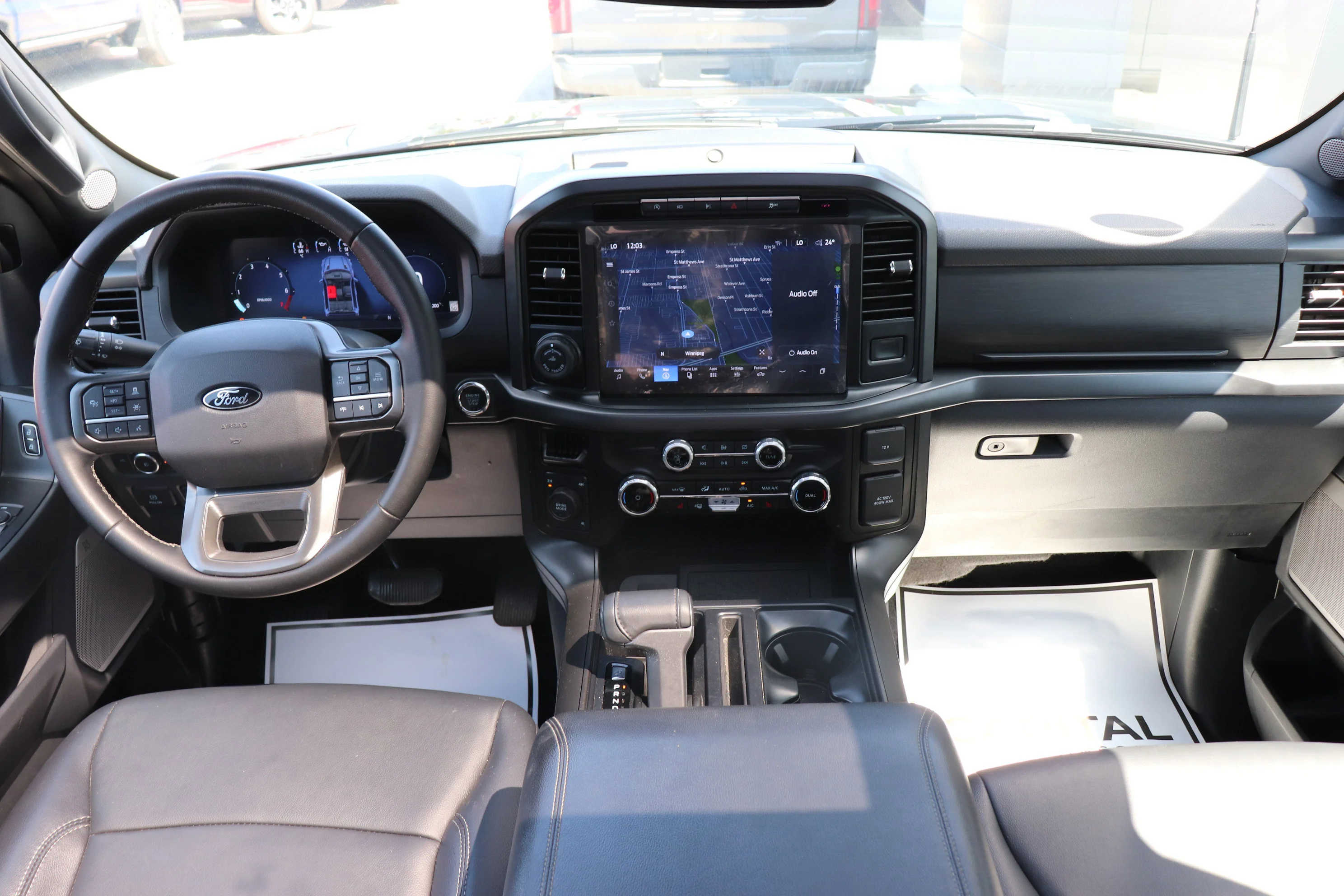 Certified Used 2024 Black Ford XLT 4WD SuperCrew 5.5