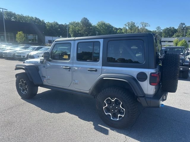 Used 2021 Silver Jeep Unlimited Rubicon 4xe image 5