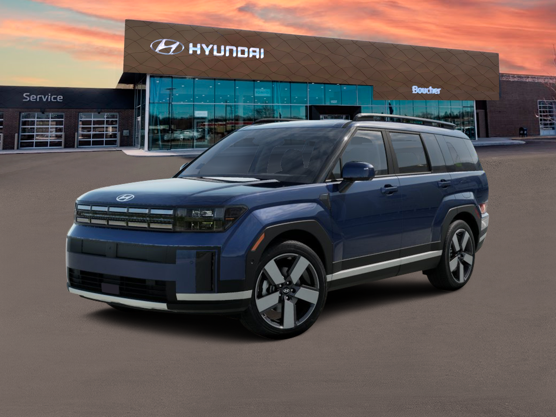 New 2026 Atlantis Blue Hyundai Limited image 2
