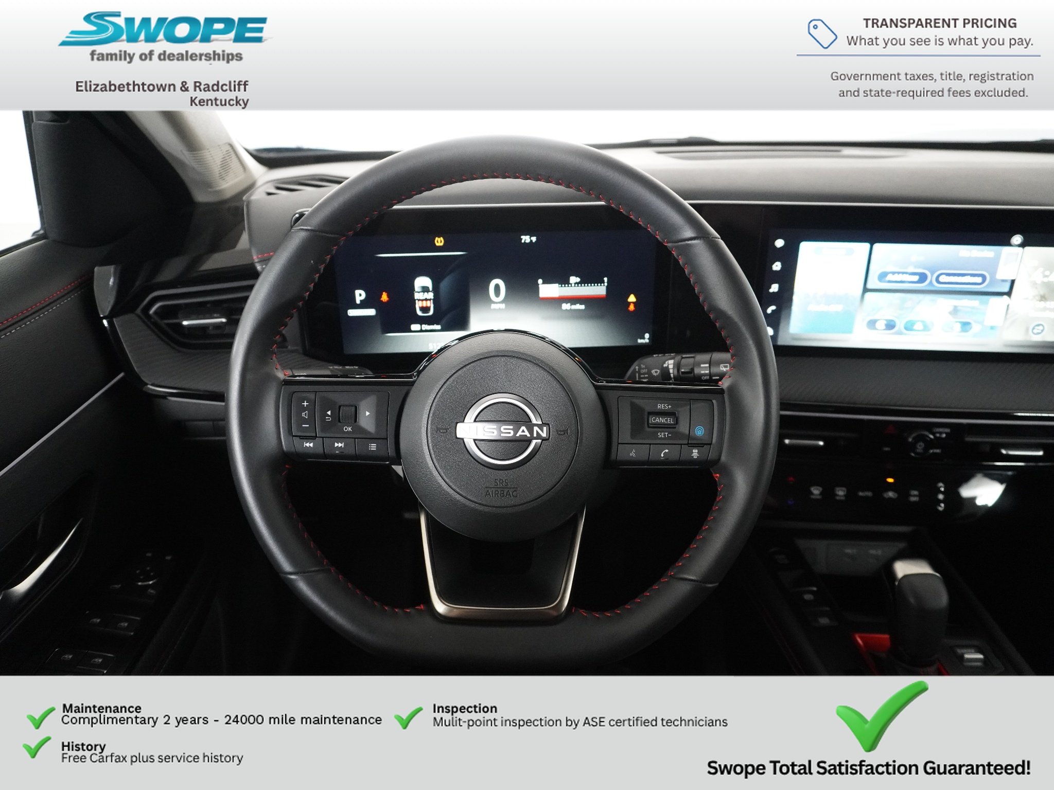 Used 2025 Arctic Ice Blue Metallic/Super Black Nissan SR image 17